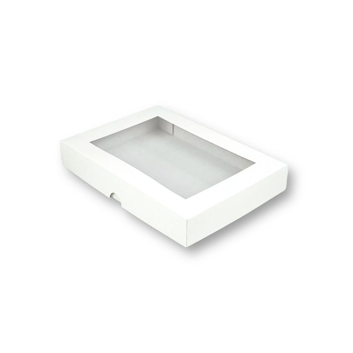 GENERICO - Pack 10 Cajas Para 6 Alfajores 19x14x3cm Con Visor/ventana