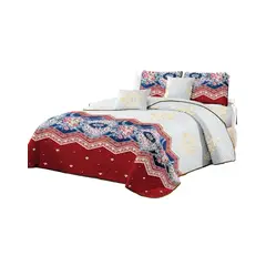 GENERICO - Quilt Reversible de Verano - Diseño Fresco D16