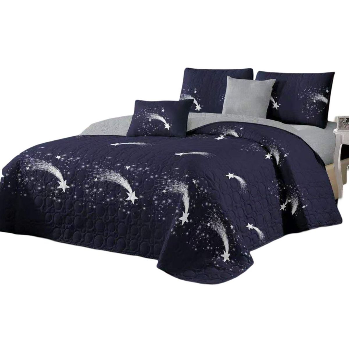 GENERICO - Quilt Reversible de Verano - Diseño Fresco D17