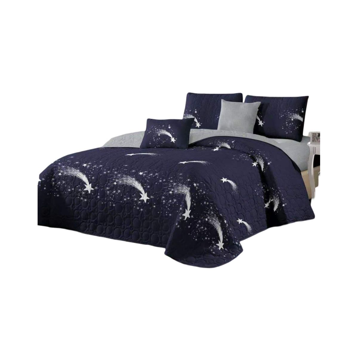 GENERICO - Quilt Reversible de Verano - Diseño Fresco D17