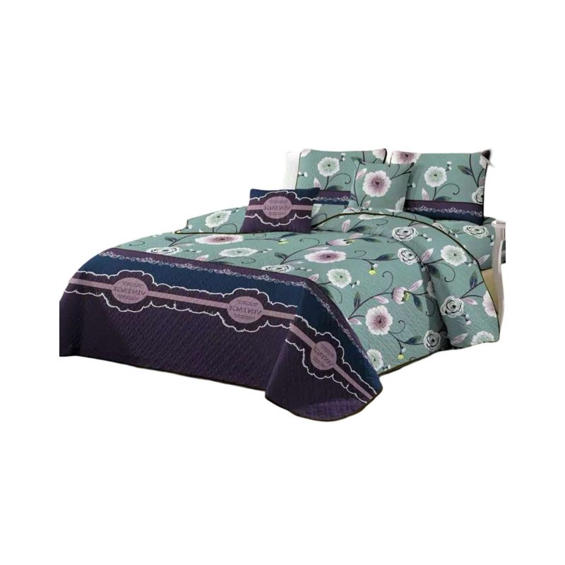 GENERICO - Quilt Reversible de Verano - Diseño Fresco D12