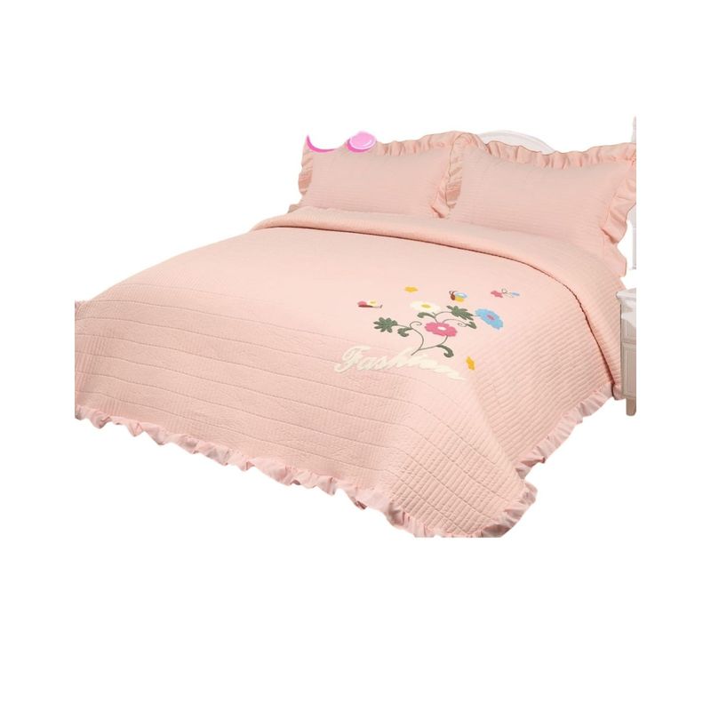 GENERICO - Cubrecama Quilt 2 Plazas - Primavera Verano B11