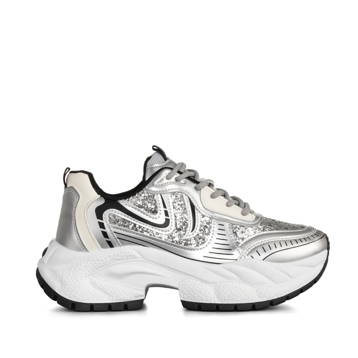 WEIDE - Zapatilla Deportiva Mujer Comfort Glitter Weide TFA208