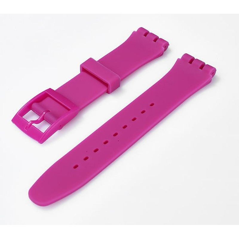 R24 - Correa Compatible Relojes Swatch Silicona 16mm