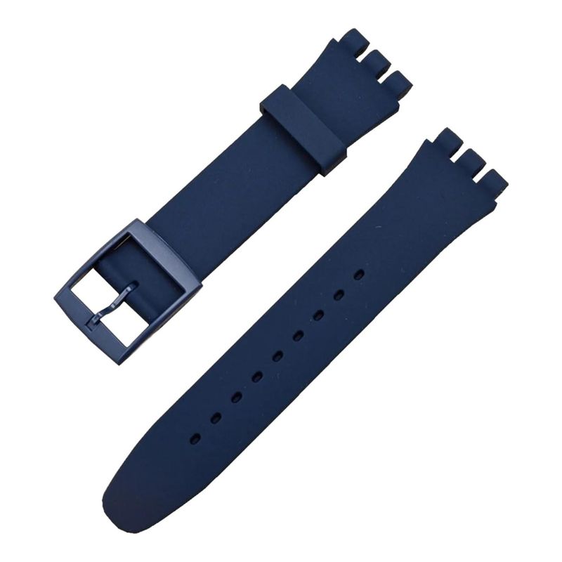 R24 - Correa Compatible Relojes Swatch Silicona 16mm
