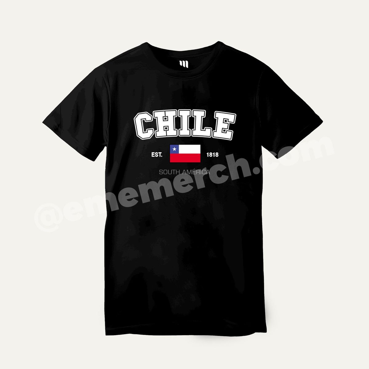 GENERICO - Polera Chile Est. 1818 DECIOCHERA