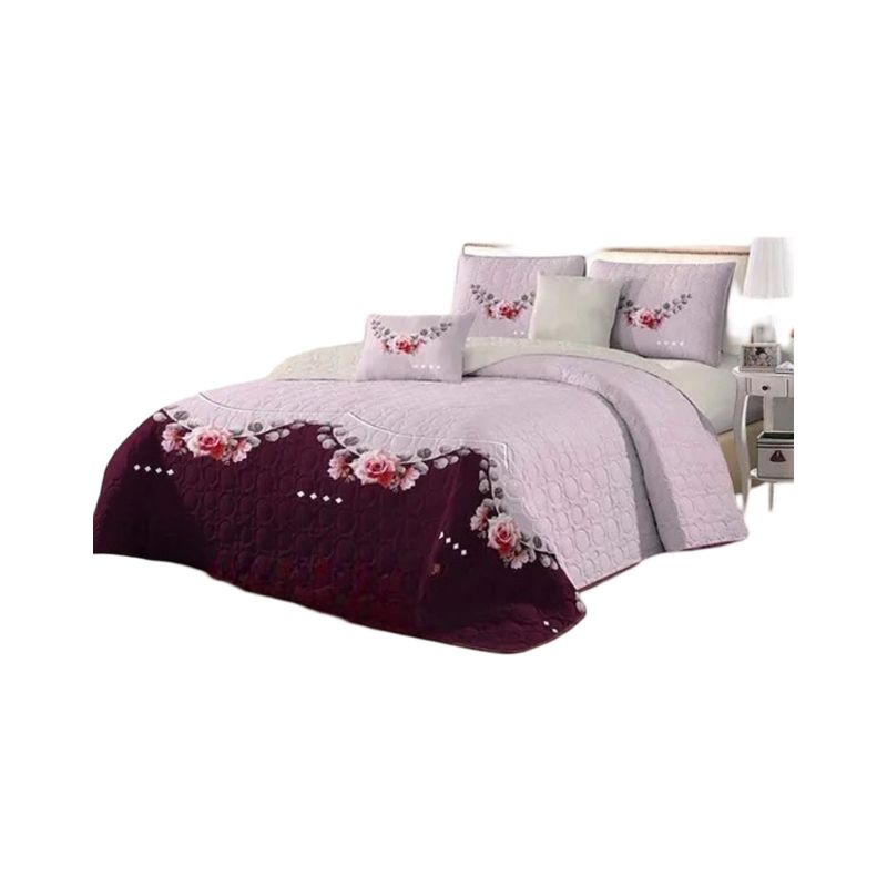GENERICO - Cubrecama Quilt 2 Plazas Verano - Ligero y Suave E19
