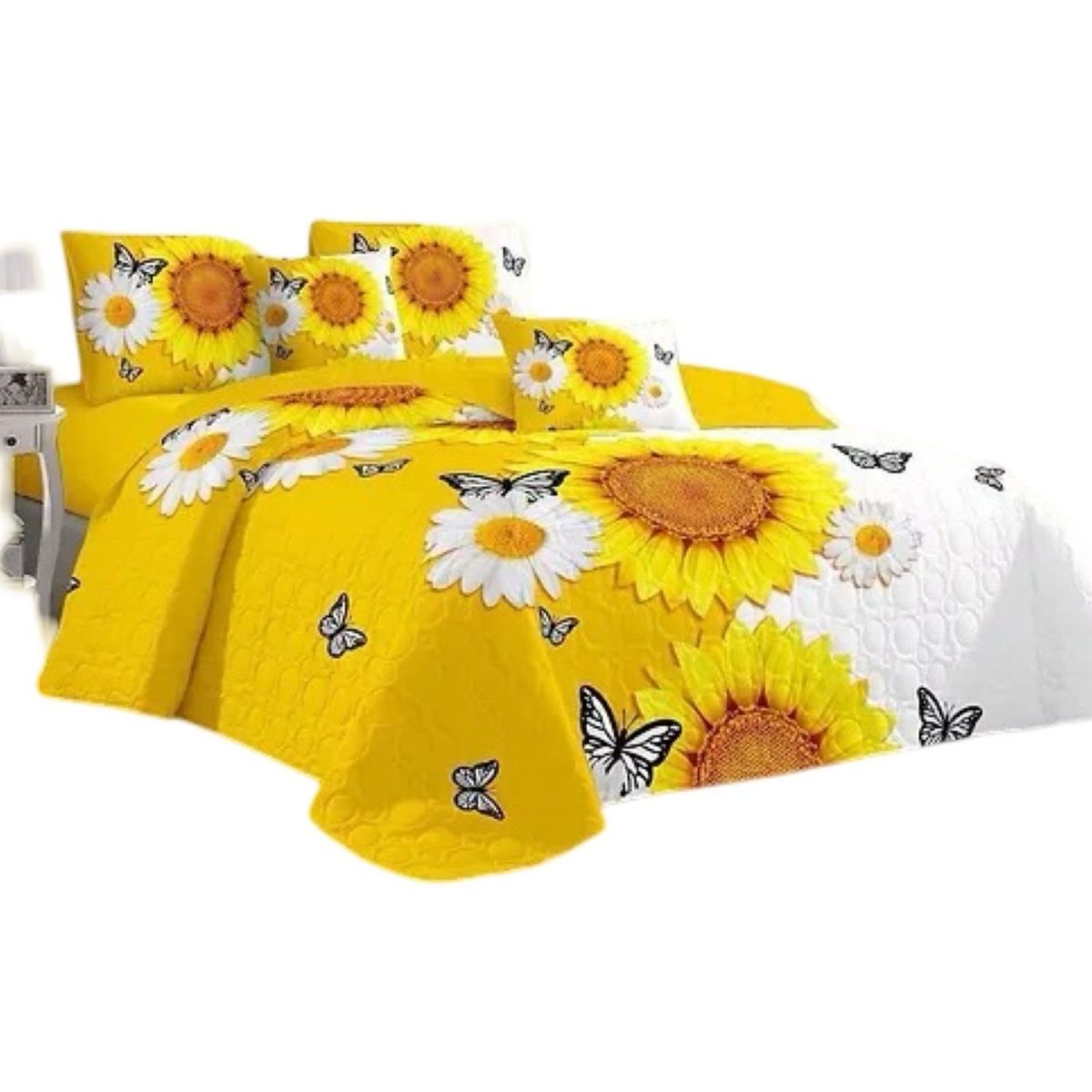 GENERICO - Cubrecama Quilt 2 Plazas Verano - Ligero y Suave E11