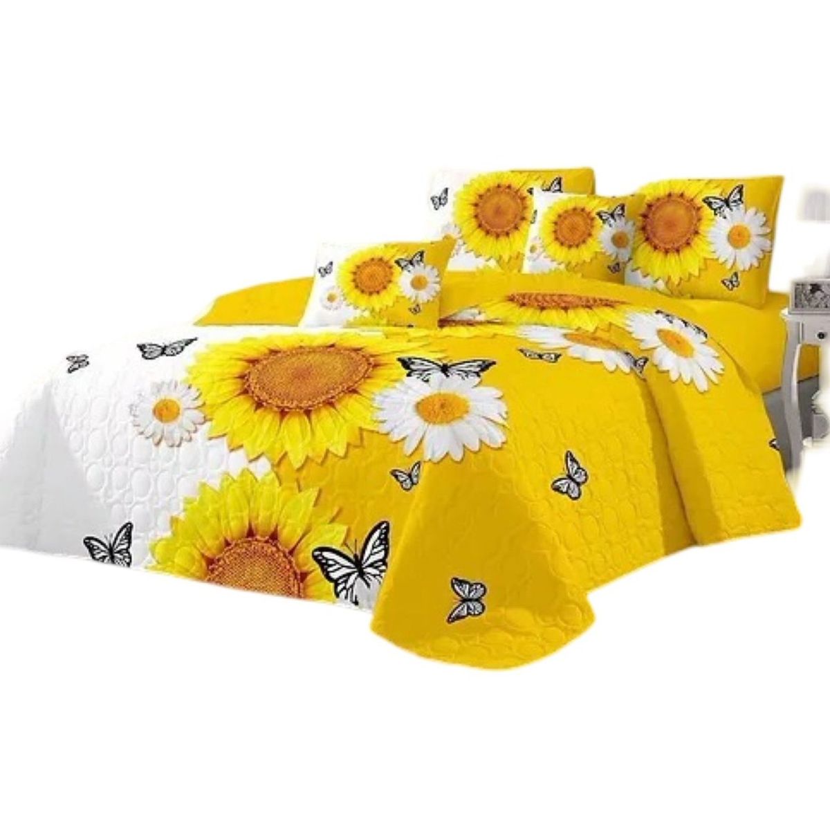 GENERICO - Cubrecama Quilt 2 Plazas Verano - Ligero y Suave E11