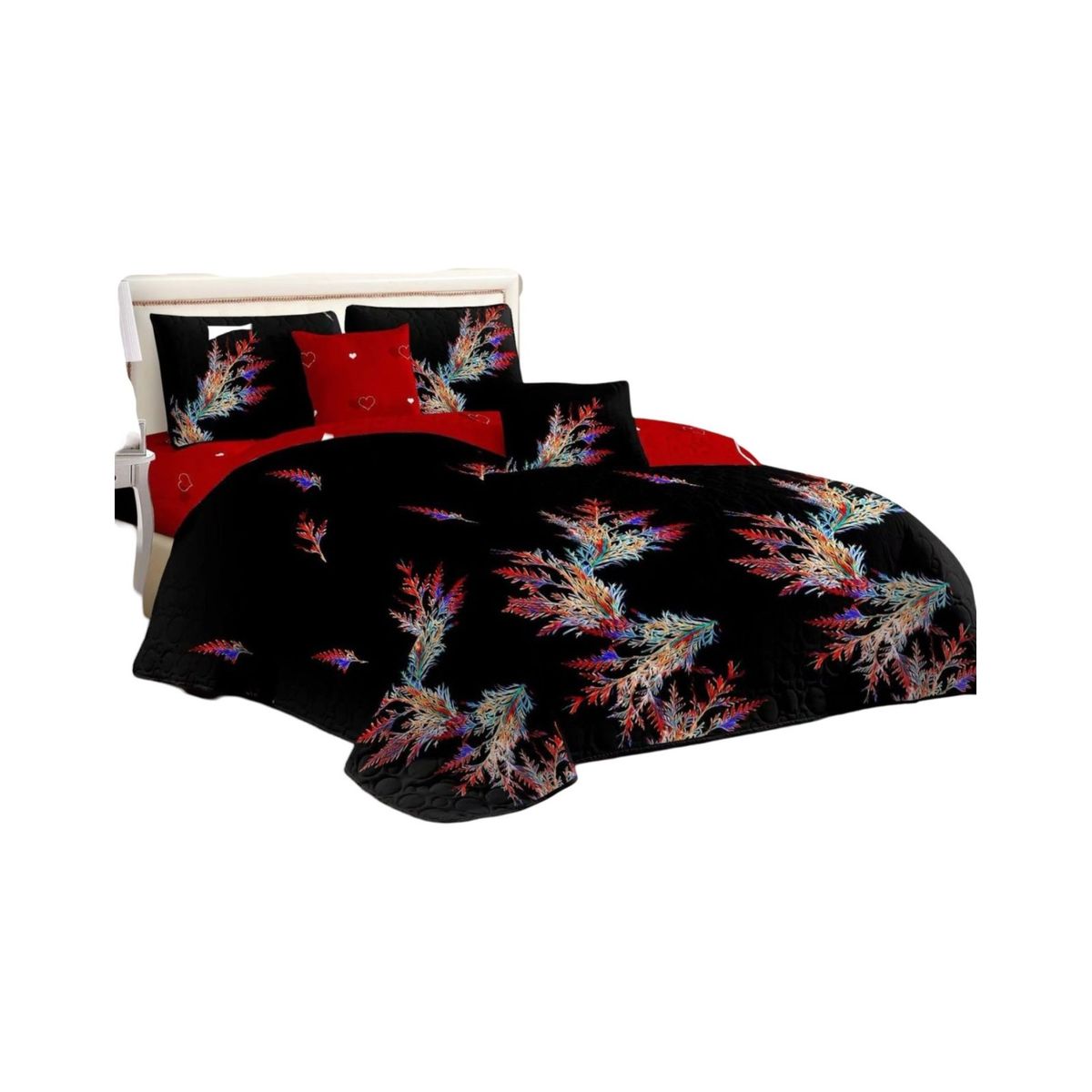 GENERICO - Quilt Reversible de Verano - Diseño Fresco D24_.