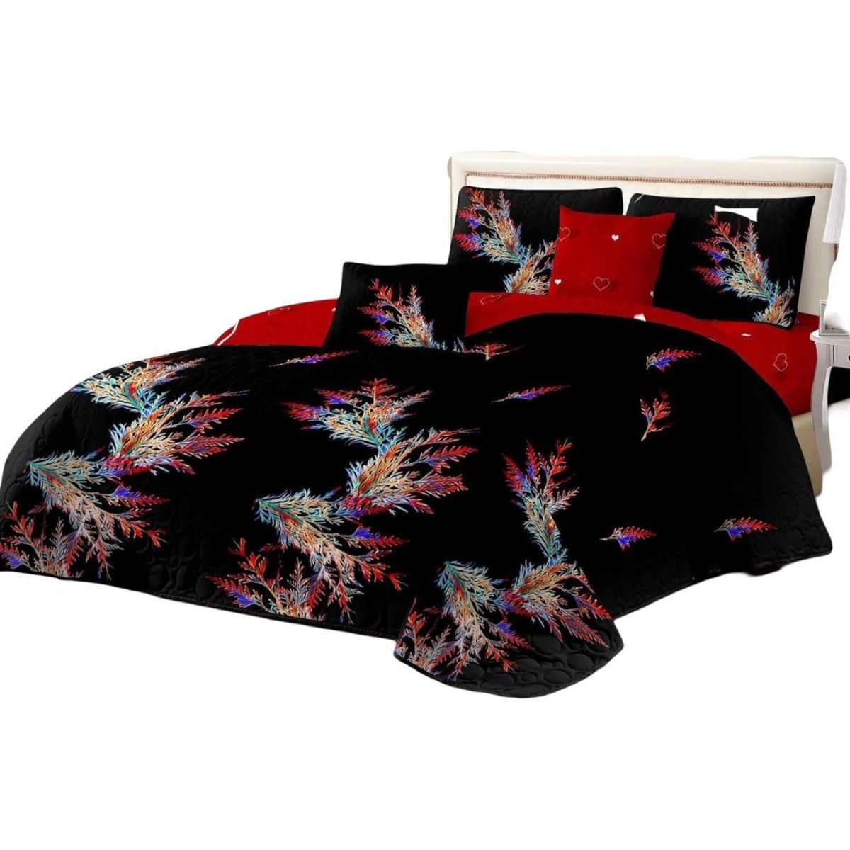 GENERICO - Quilt Reversible de Verano - Diseño Fresco D24_.