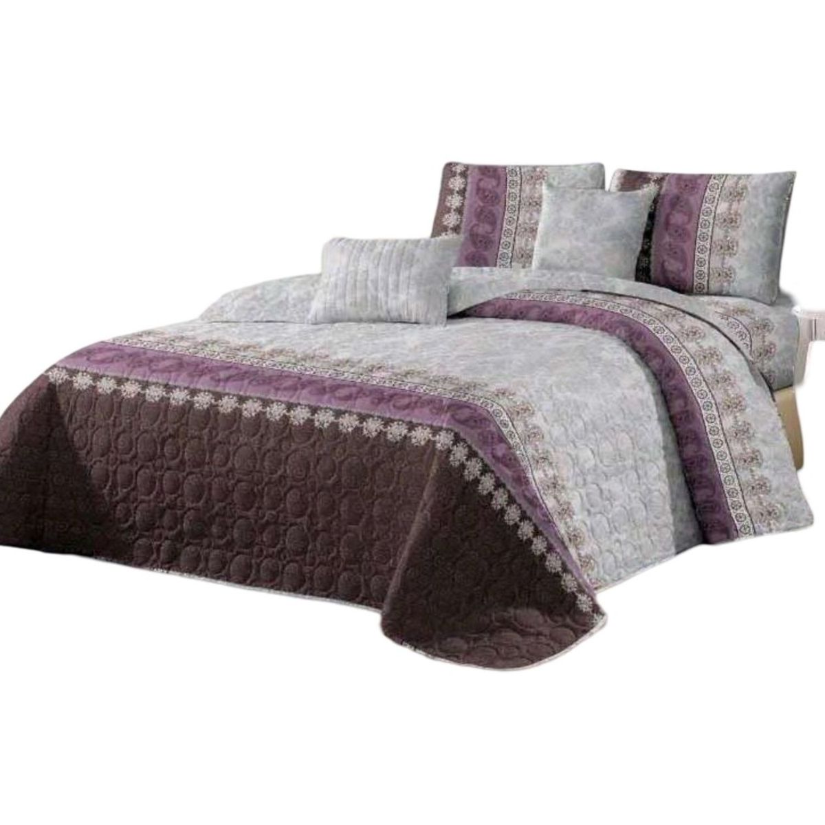 GENERICO - Quilt Reversible de Verano - Diseño Fresco D23