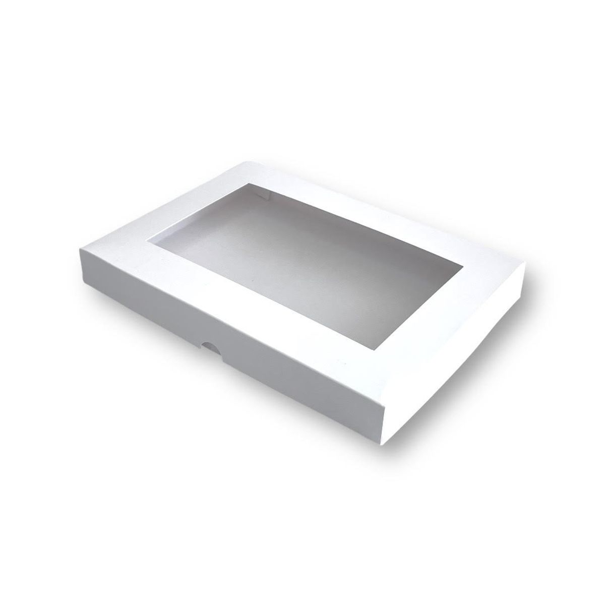 GENERICO - Pack 10 Cajas Para 12 Alfajores 26x19x3cm Con Visor/ventana