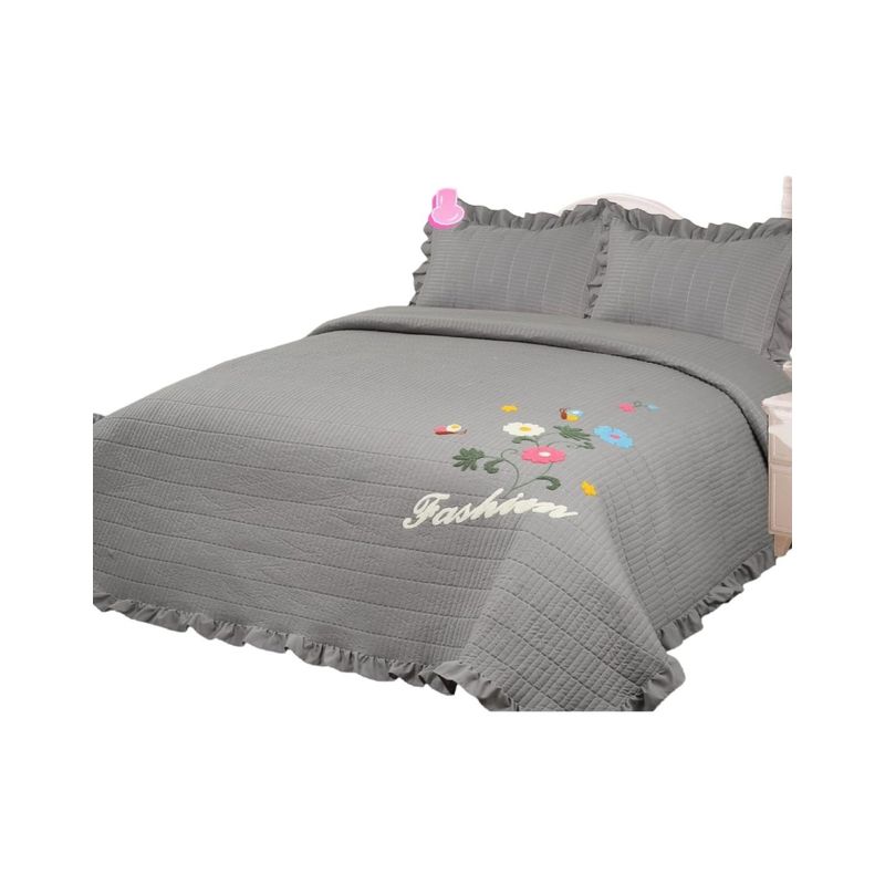 GENERICO - Cubrecama Quilt 2 Plazas - Primavera Verano B7