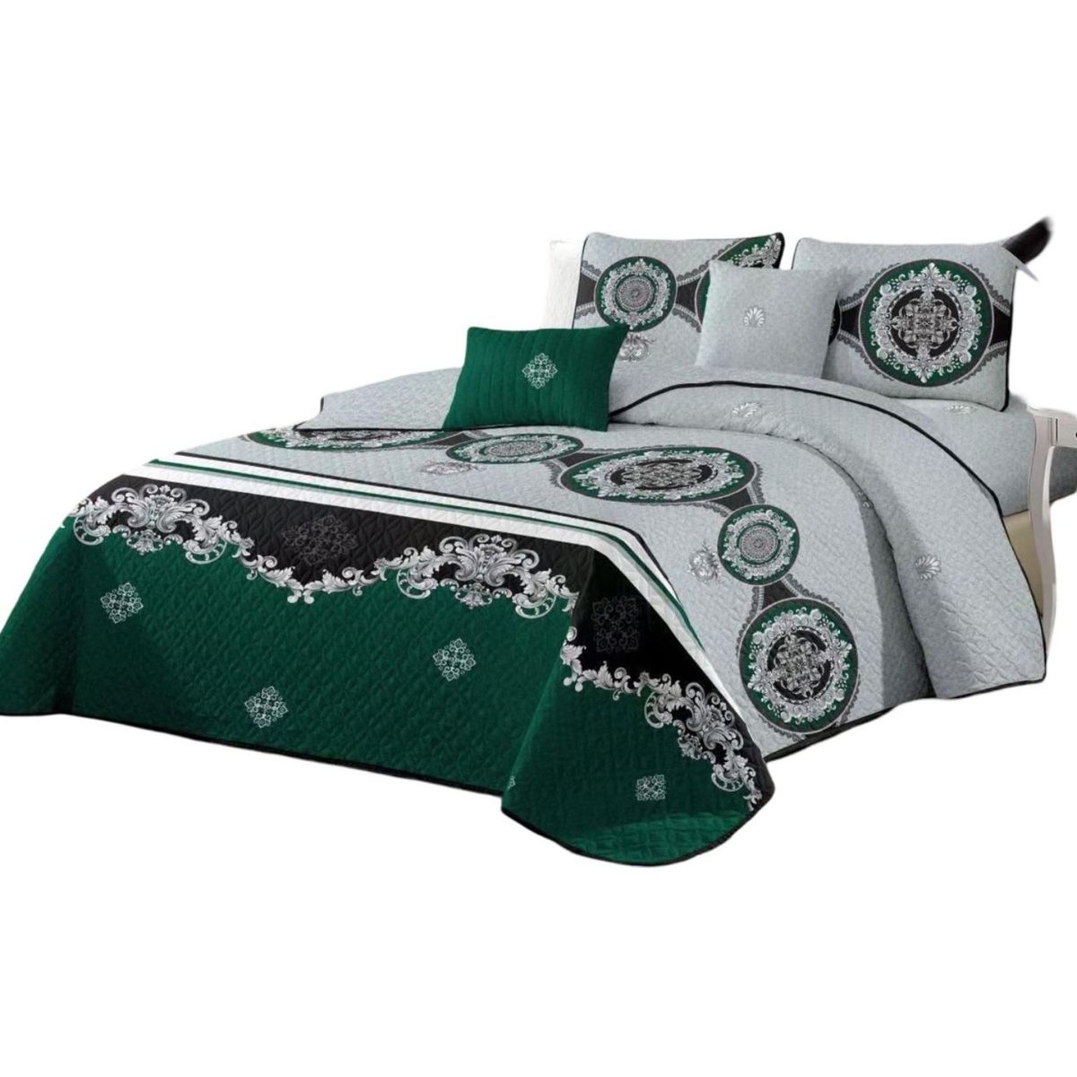 GENERICO - Quilt Verano Reversible - Ligero y Cómodo D15