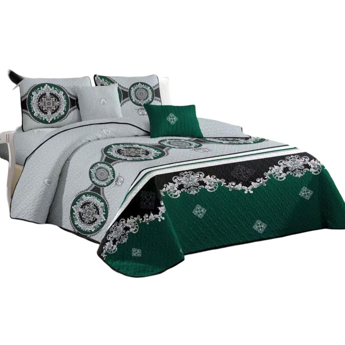 GENERICO - Quilt Verano Reversible - Ligero y Cómodo D15