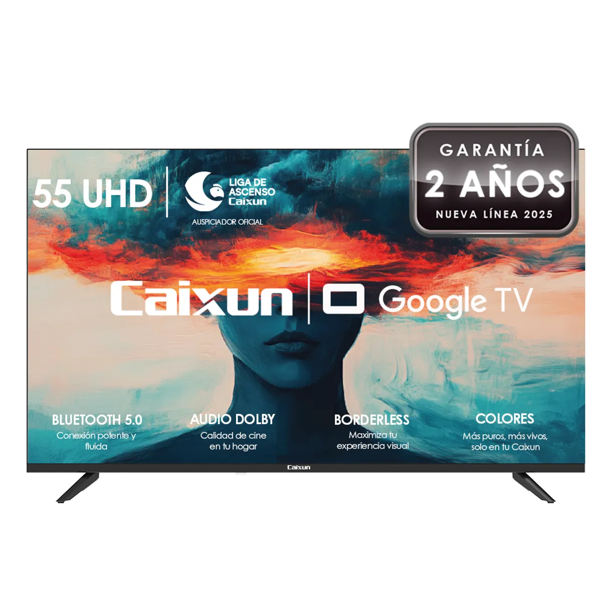 CAIXUN - Smart TV Caixun LED 55 UHD 4K Google TV C55V1UG