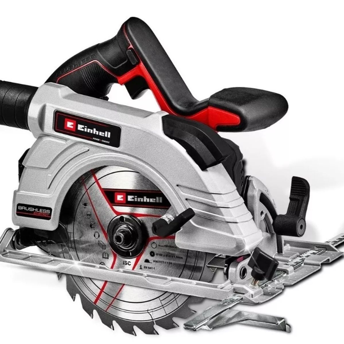 EINHELL - Sierra circular inalámbrica Einhell Power X-Change TE-CS 18190 Li BL