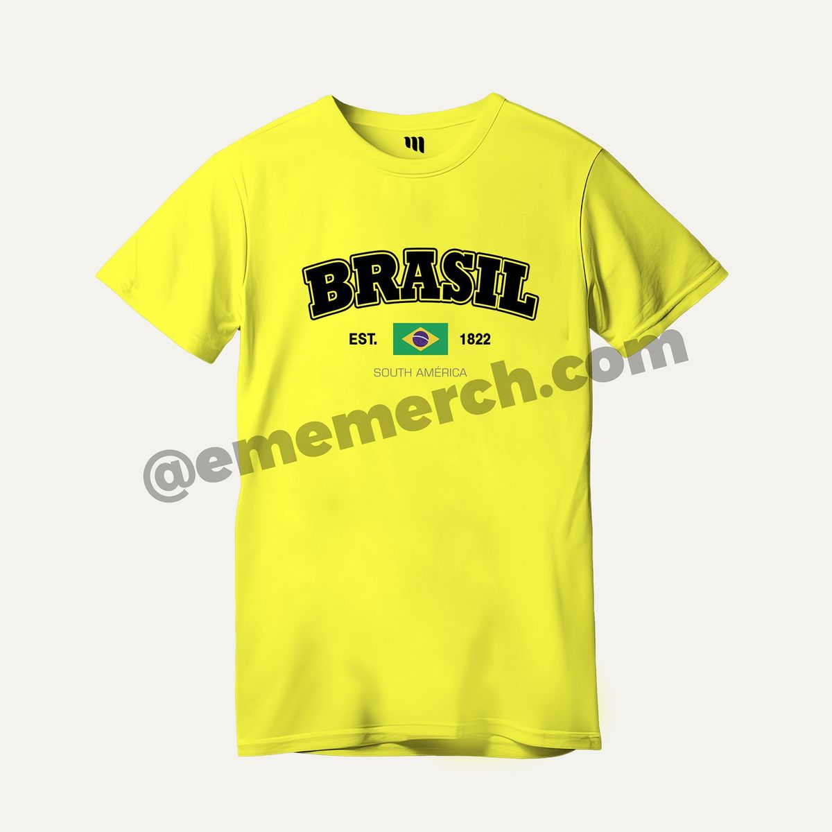 GENERICO - Eme Merch Polera Brasil Est. 1822