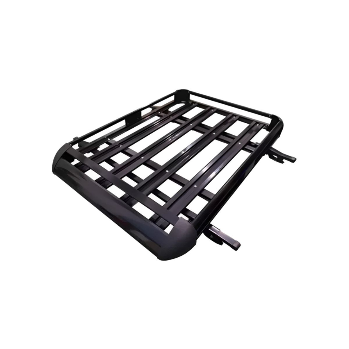 IMPORTCLICK - Parrila Techo Automóvil Aluminio Barras Porta Equipaje Negro