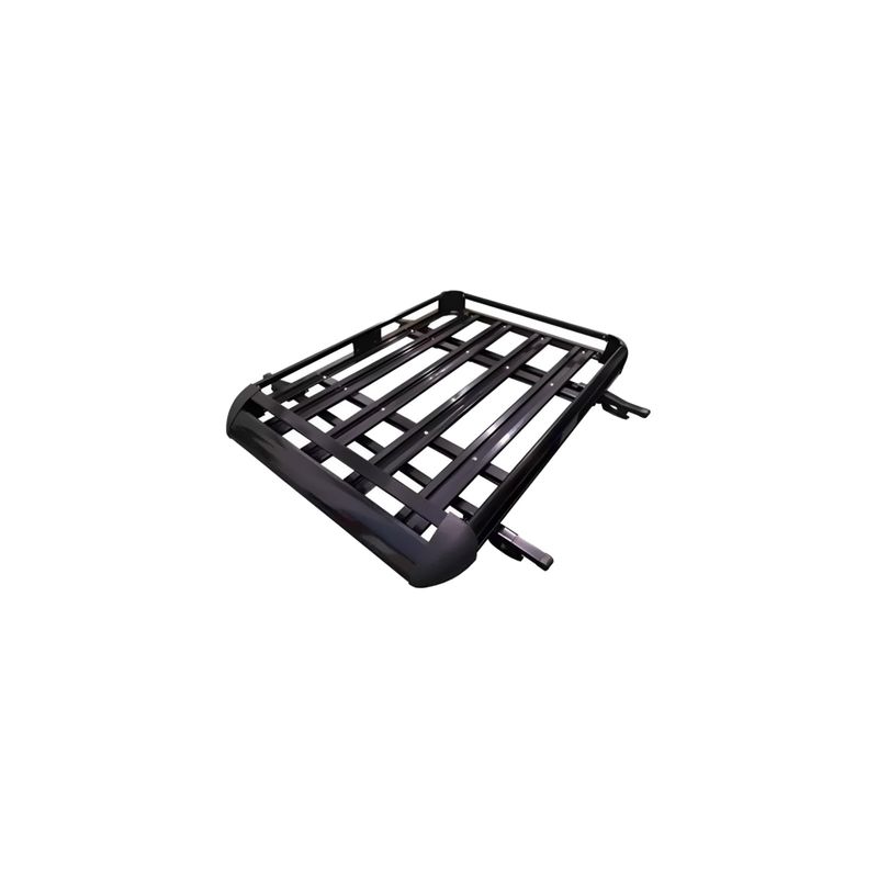 IMPORTCLICK - Parrila Techo Automóvil Aluminio Barras Porta Equipaje Negro