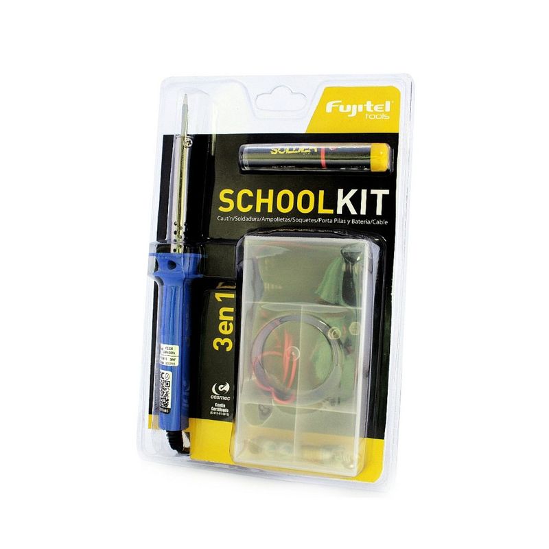 FUJITEL - Kit Cautin Soldadura Fujitel para Aprendizaje