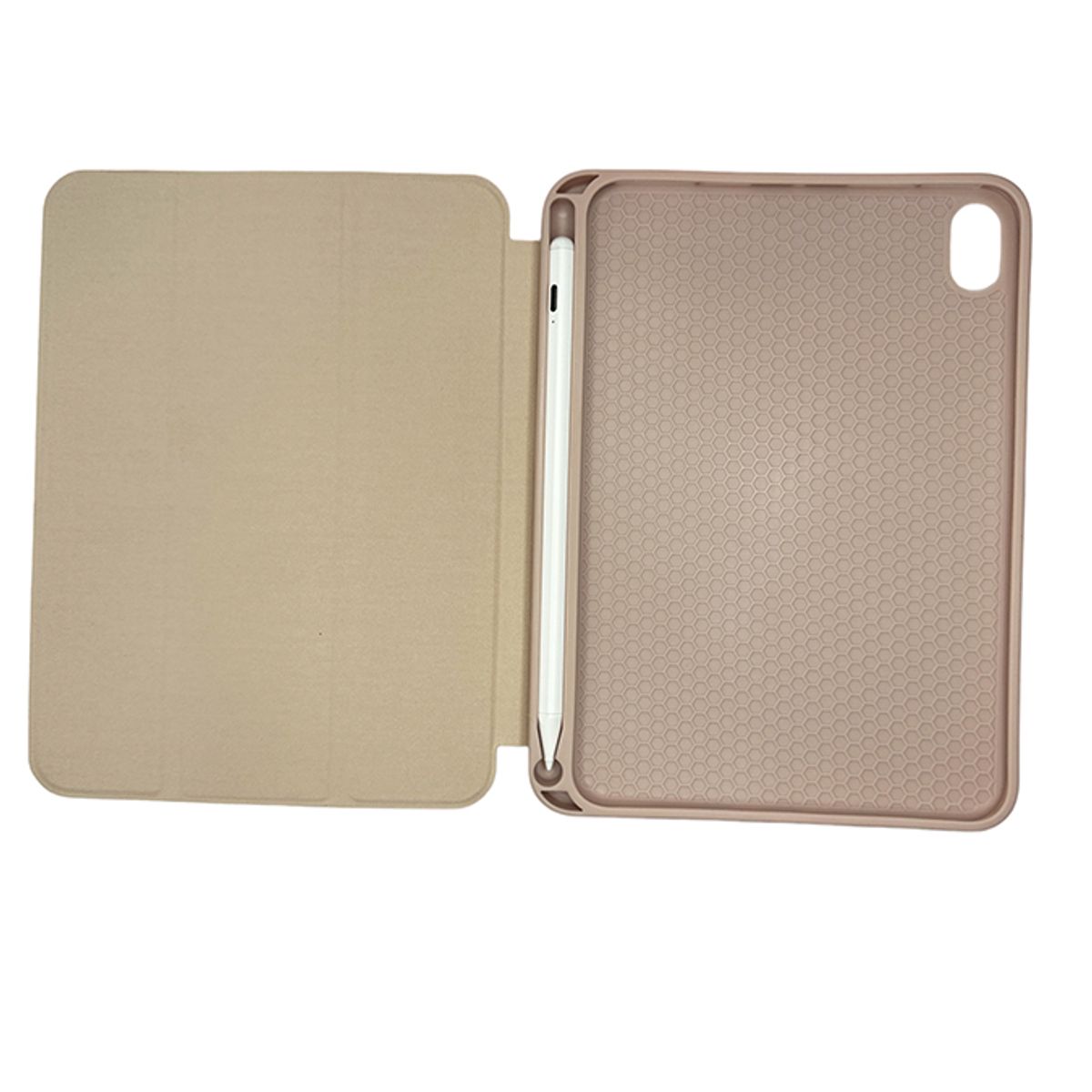 JOIGO - Funda SmartCover Para iPad Mini 6 Ranura de Lápiz Gold Rose