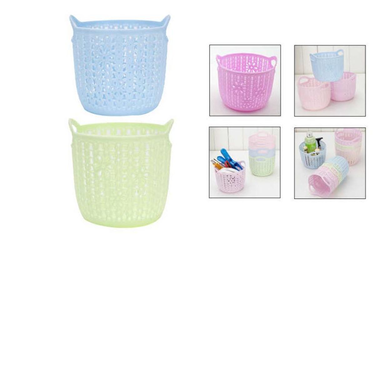 GENERICO - Porta Lapiz Canasta Organizadora De Escritorio Porta Lapices