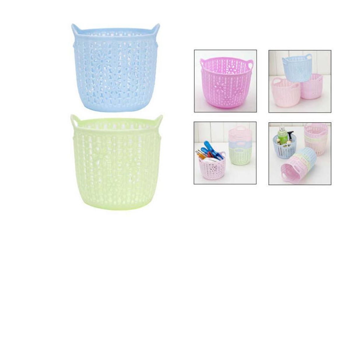 GENERICO - Porta Lapiz Canasta Organizadora De Escritorio Porta Lapices