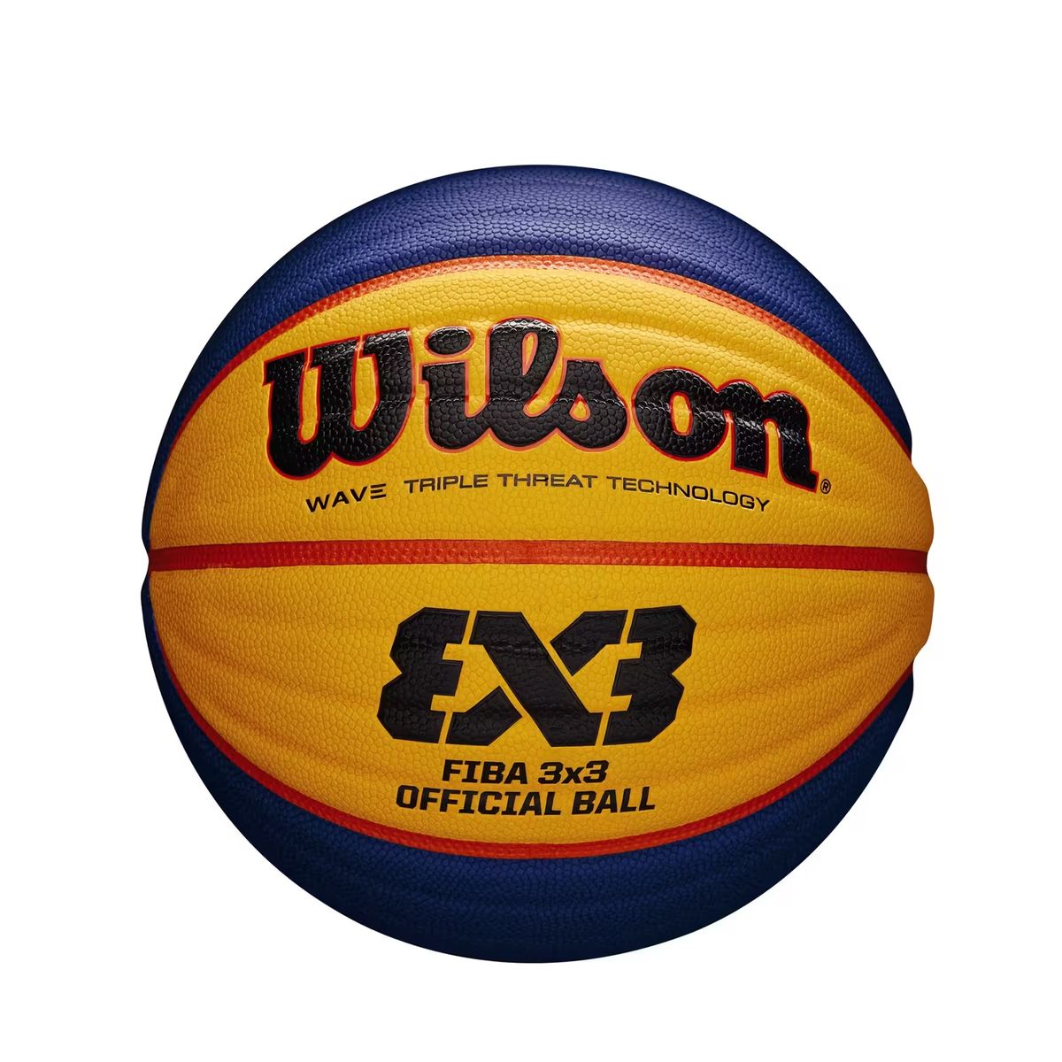 WILSON - Balon Basketball Basquetbol Wilson Fiba 3x3 Oficial Cuero Pu