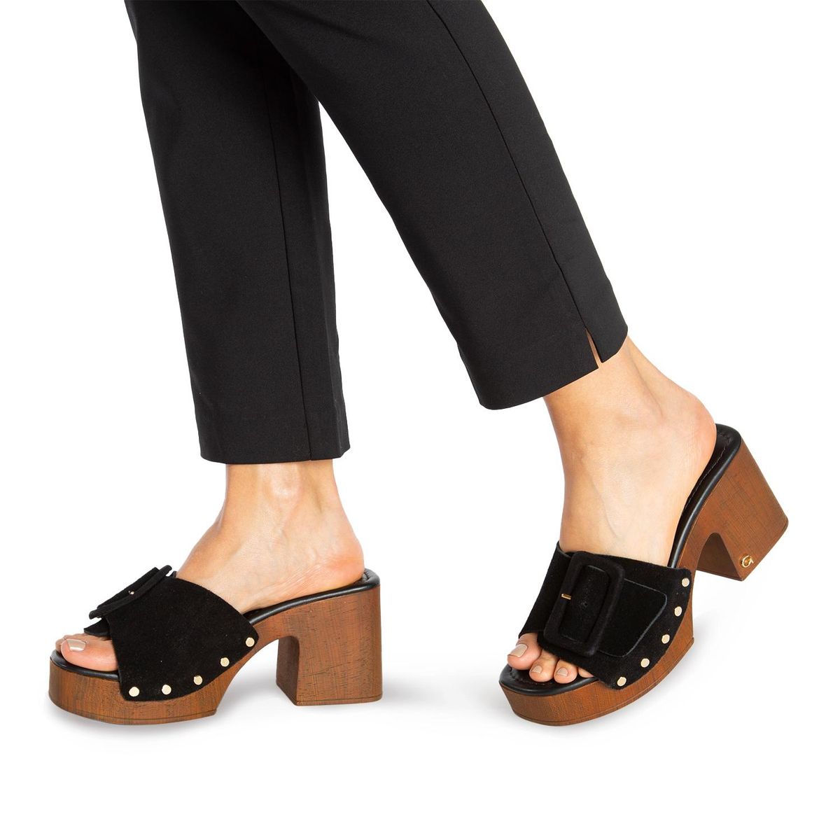 GACEL - Sandalia - Daisy - Gacel - Negro