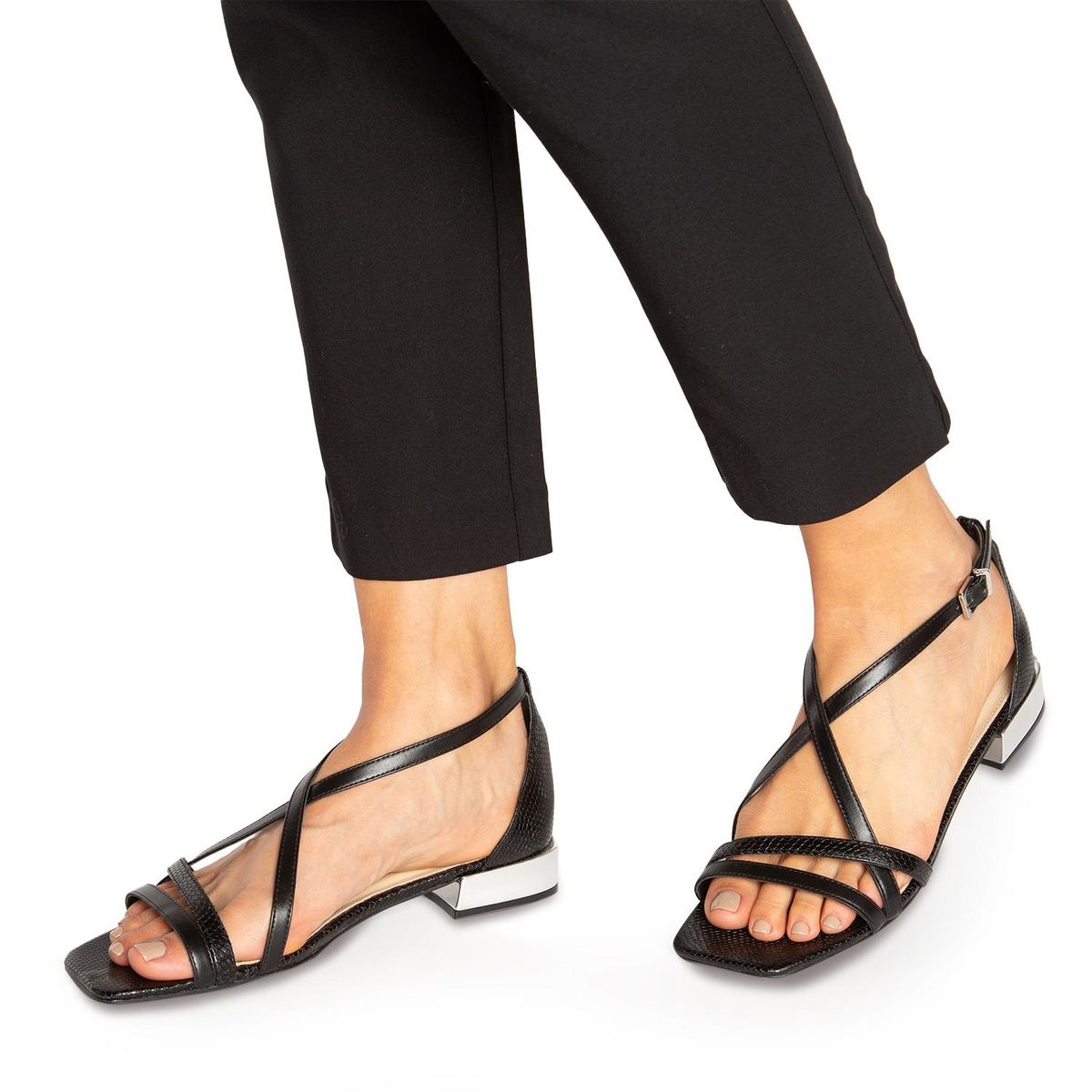 GACEL - Sandalia - Perla - Gacel - Negro