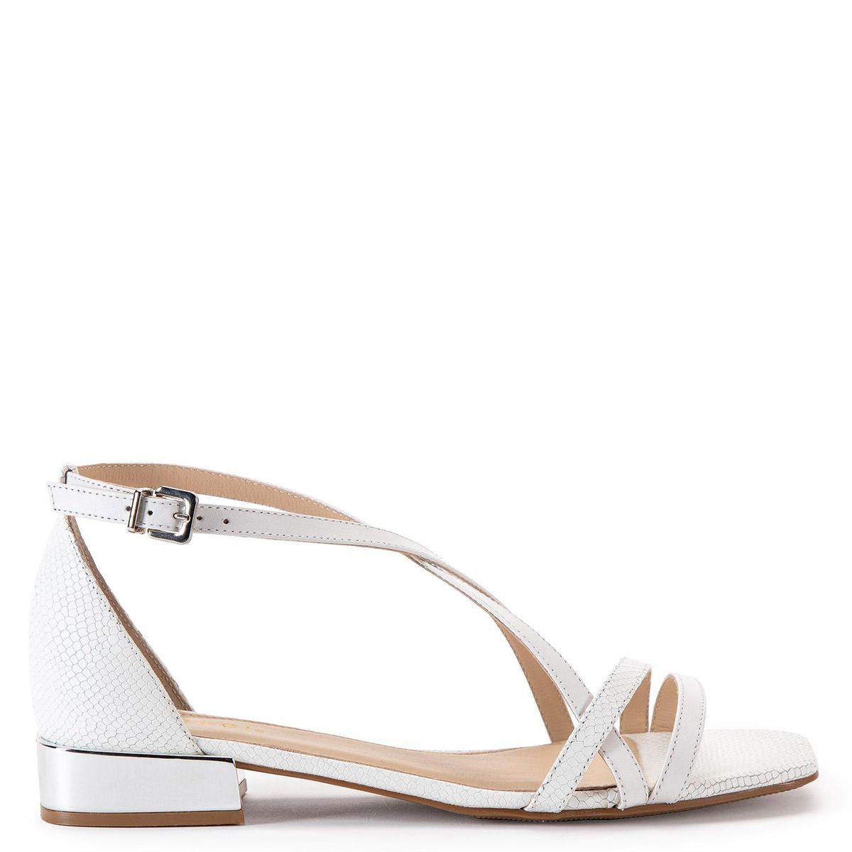 GACEL - Sandalia - Perla - Gacel - Blanco