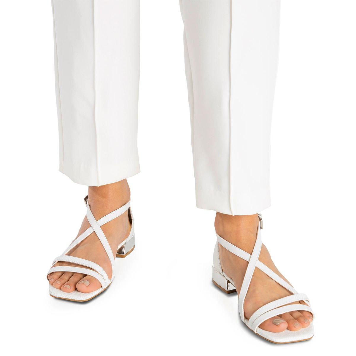 GACEL - Sandalia - Perla - Gacel - Blanco