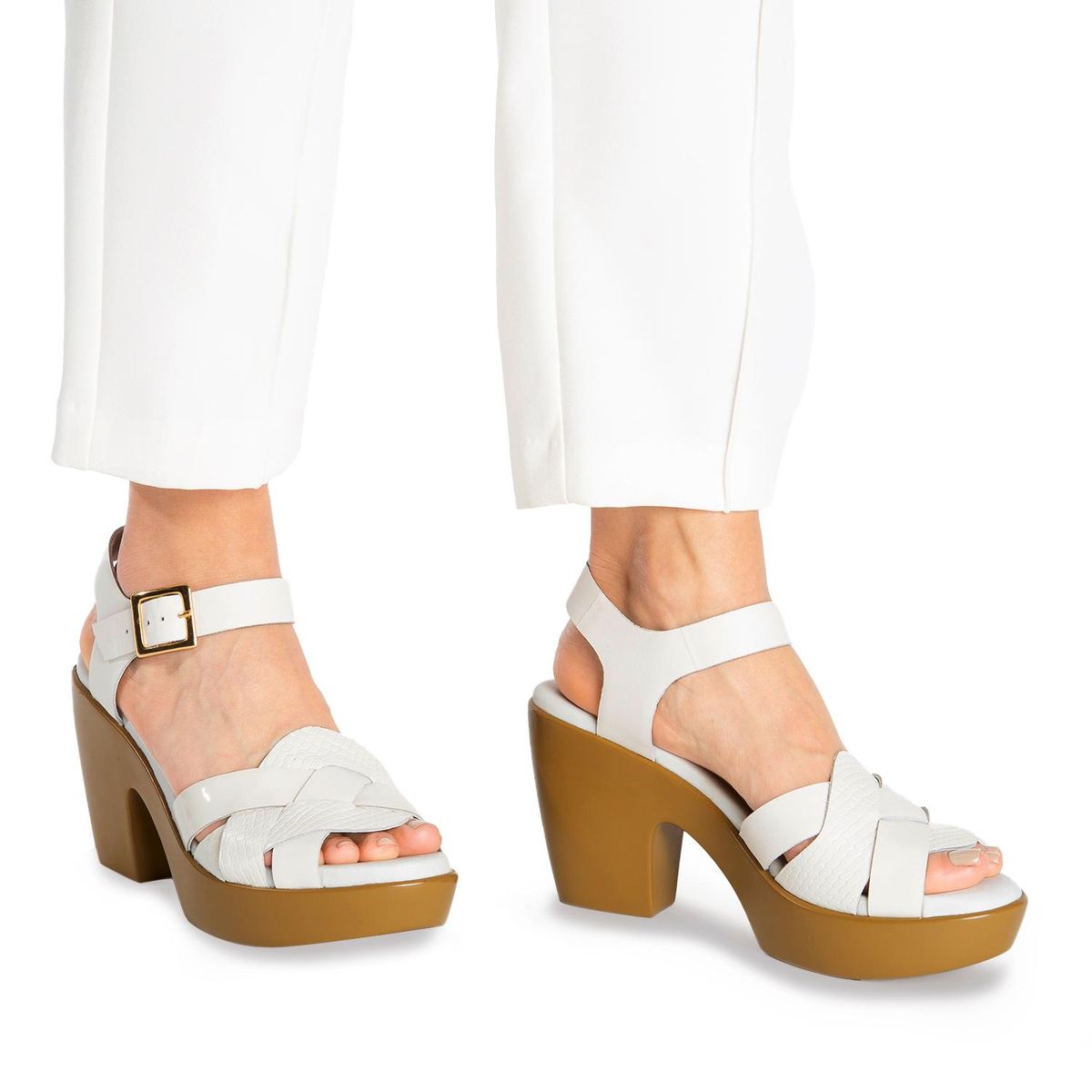 GACEL - Sandalia - Mujer - Dalia - Gacel - Blanco