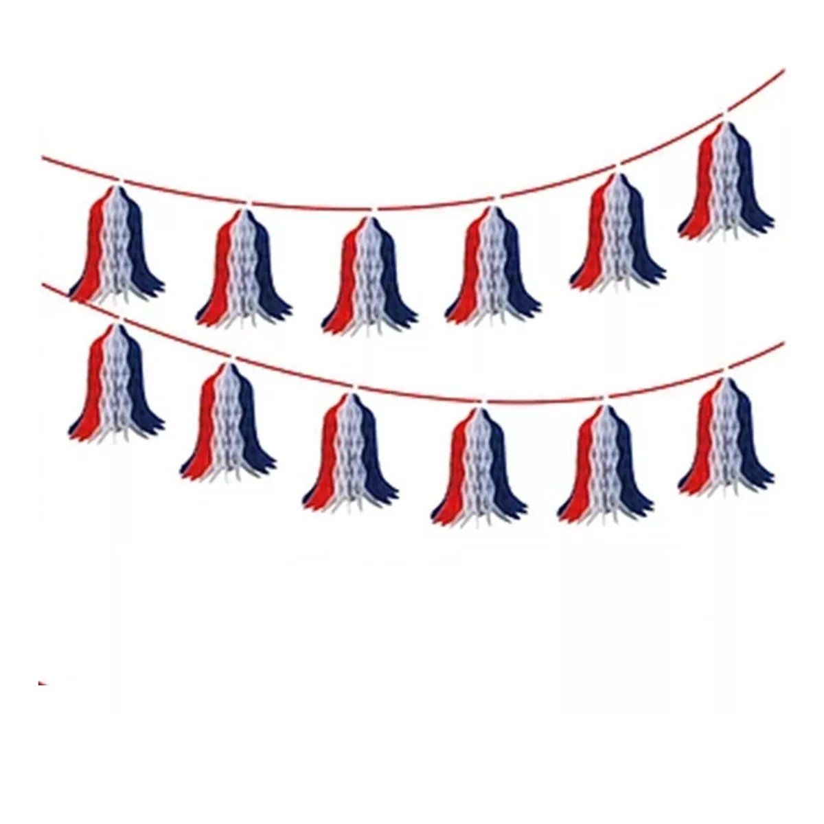 GENERICO - Guirnaldas Adorno Decoración Fiestas Patrias Chile Mediano