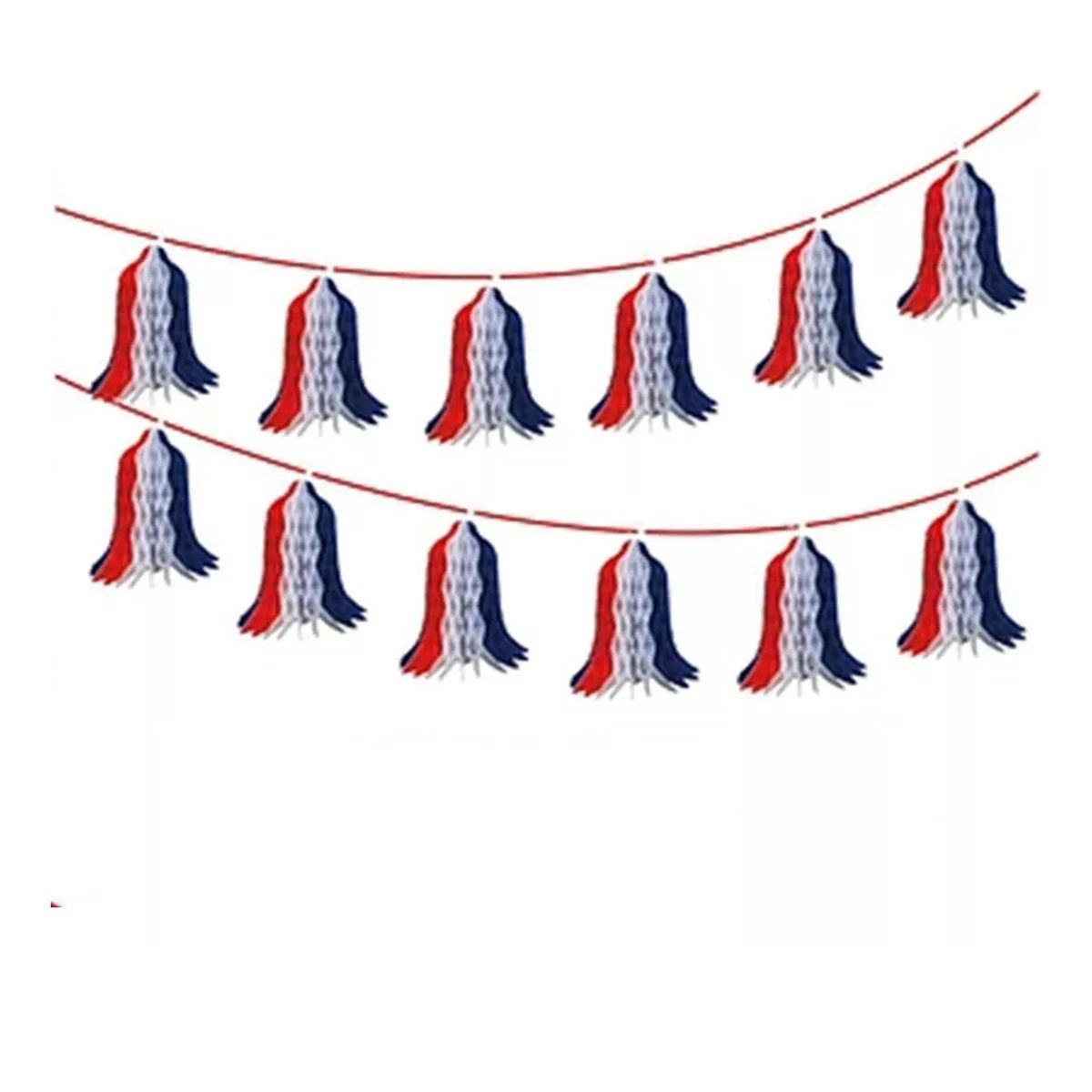 GENERICO - Guirnaldas Adorno Decoración Fiestas Patrias Chile Mediano