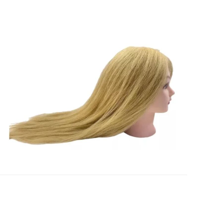GENERICO - Atril Pedestal Para Cabeza Tecnica + Cabeza 80% Naturales RUBIA