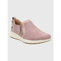 HUSH PUPPIES - Zapato Cuero Rosado Mujer Spinal Slip On
