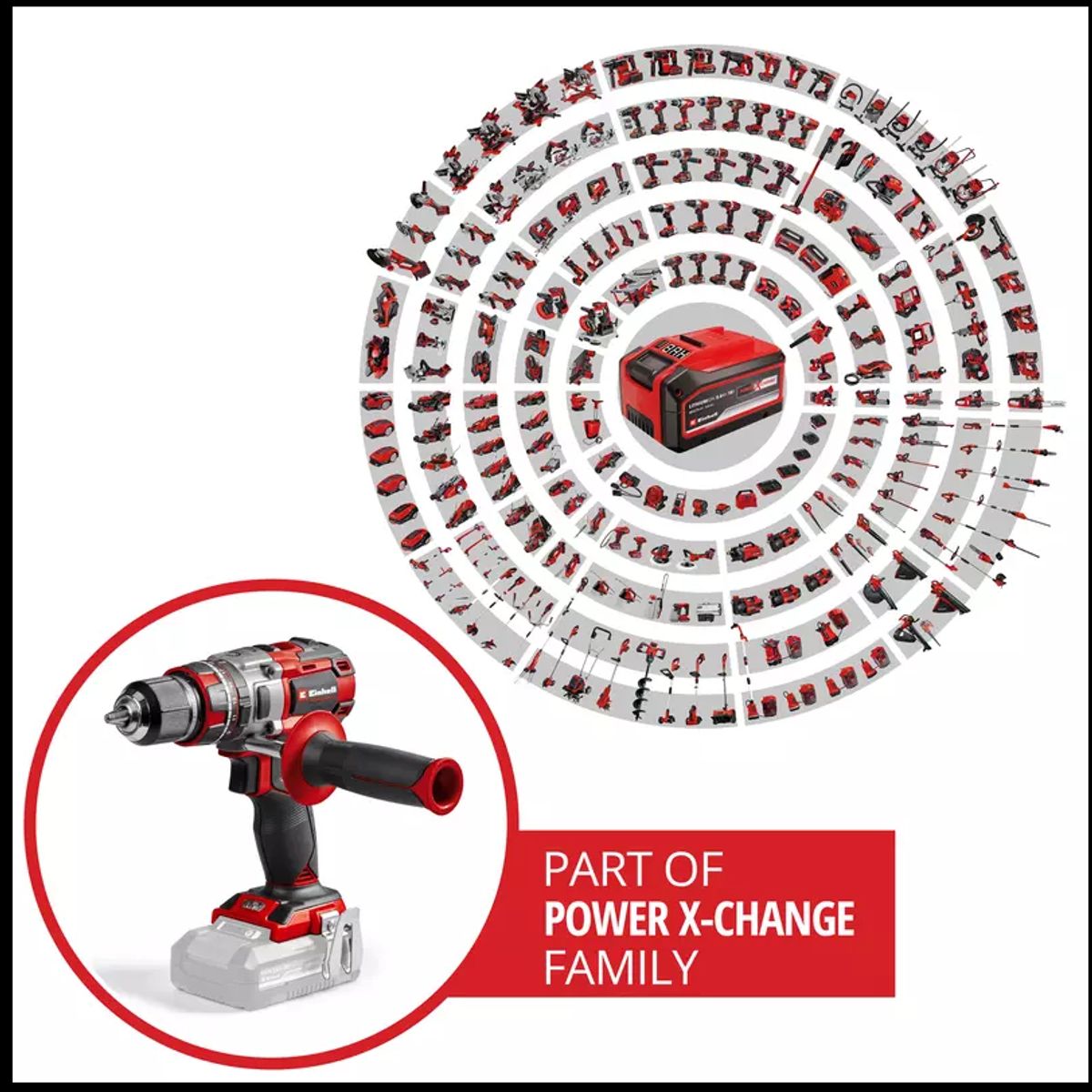 EINHELL - Taladro Inalámbrico mandril 13mm TP-CD 1880 Li-i BL Solo - EINHELL