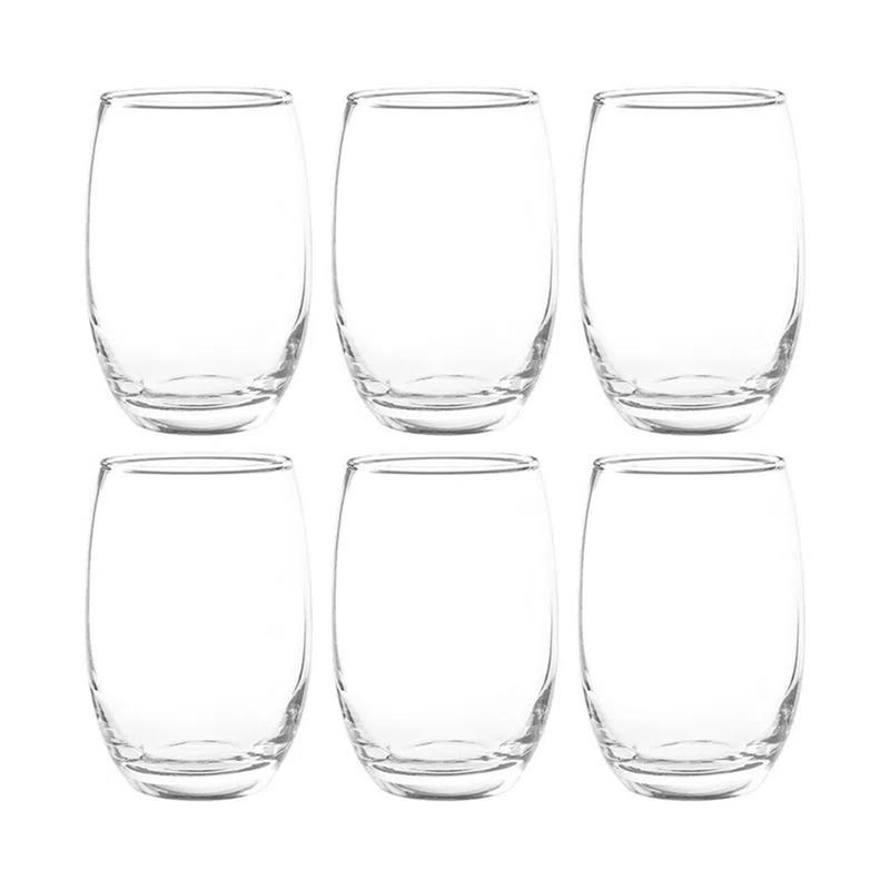 CRISTAR - Set De 6 Vasos Altos Mikonos