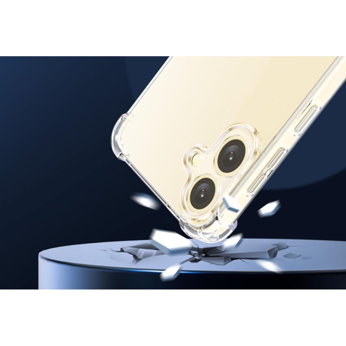 GENERICO - CARCASA TRANSPARENTE REFORZADO - SAMSUNG A05