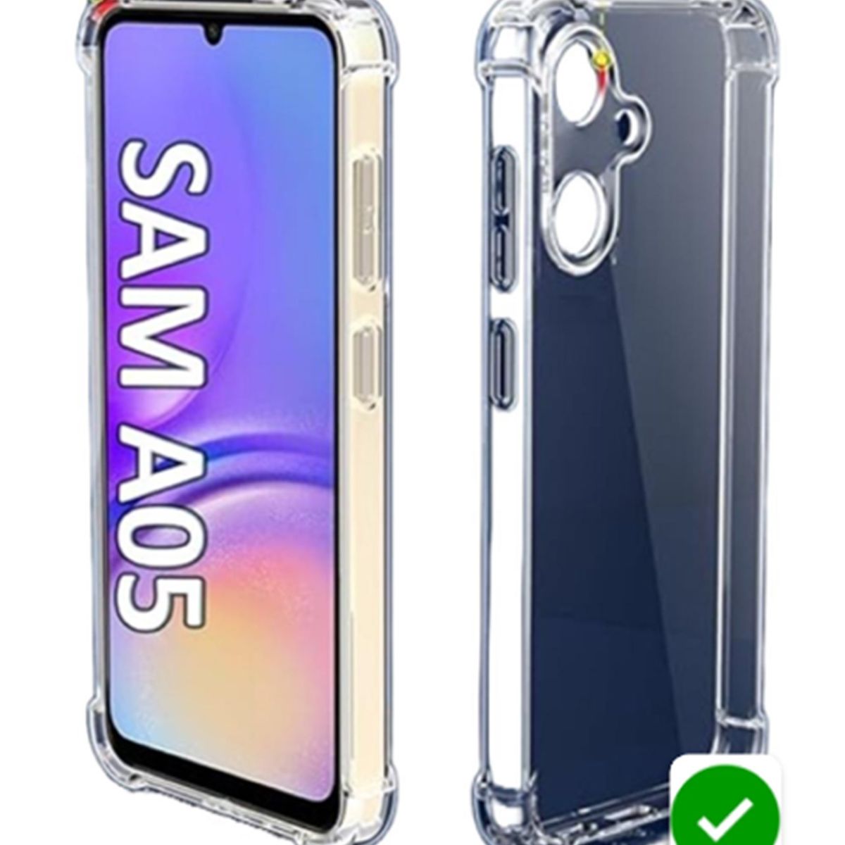 GENERICO - CARCASA TRANSPARENTE REFORZADO - SAMSUNG A05