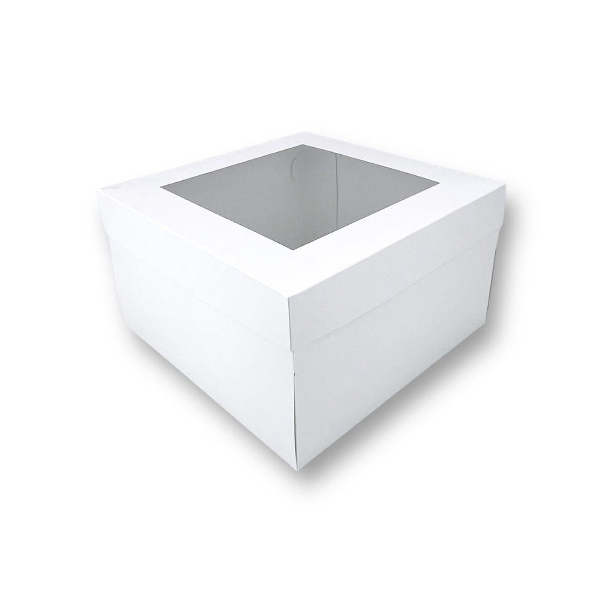 GENERICO - Pack 10 Cajas Para Tortas Grandes 31x31x15cm Con Visor