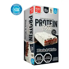 YOURGOAL - BOX 4 BARRAS PROTEIN BITE 20G BLACK & WHITE - YOUR GOAL