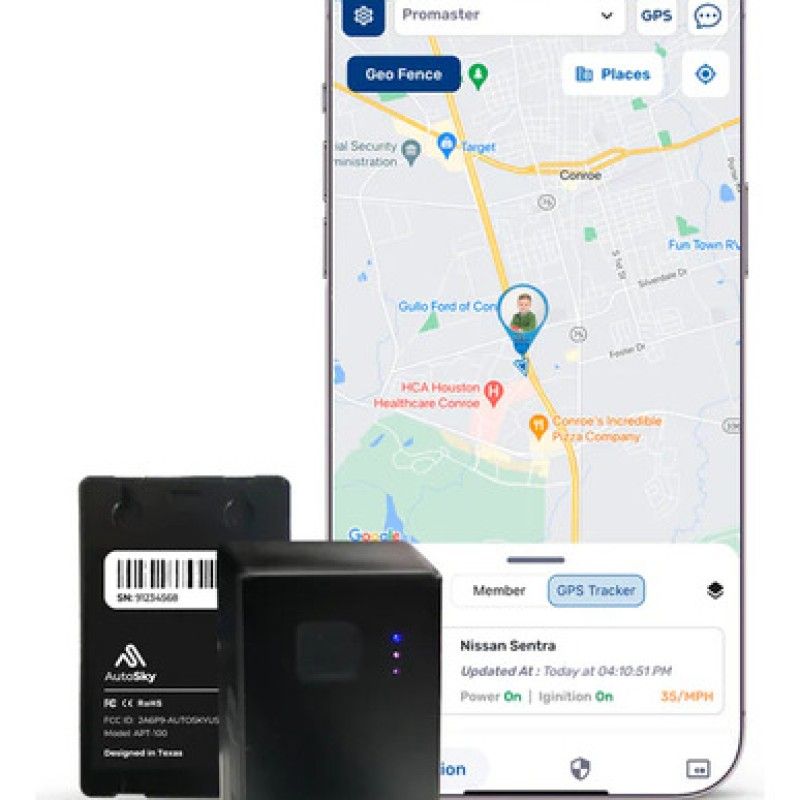 NEMESIS - Gps Autosky 4g Portatil App Sos Recargable