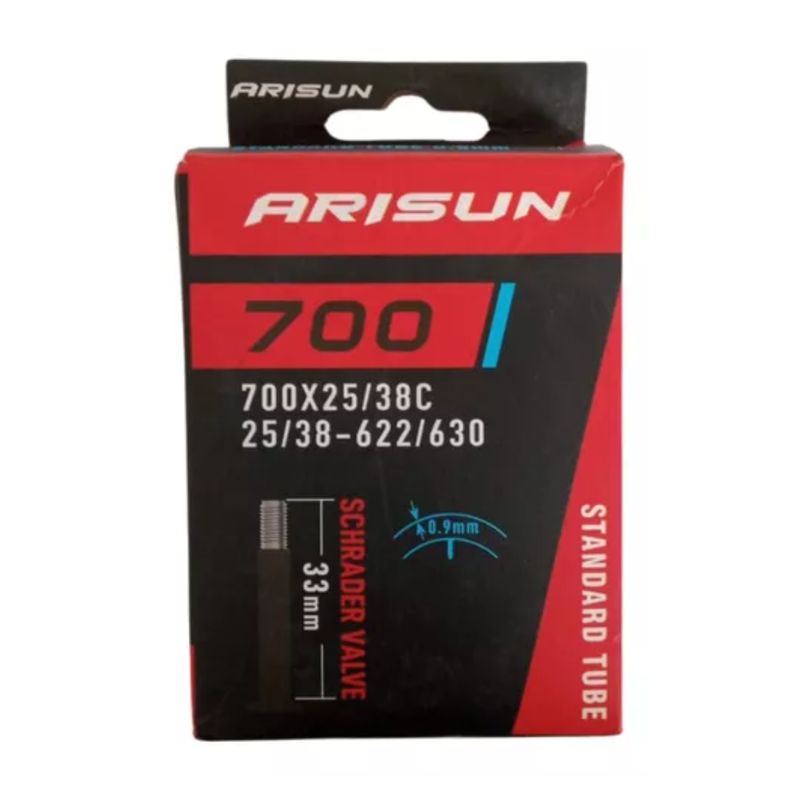 ARISUN - Cámara Arisun 700 X 25/38c V/auto Bicicleta