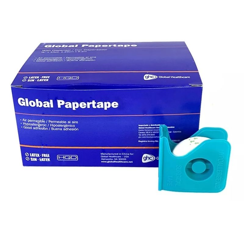 GENERICO - Tela Adhesiva Papel Microporosa La Unidad - 125cm Blanco