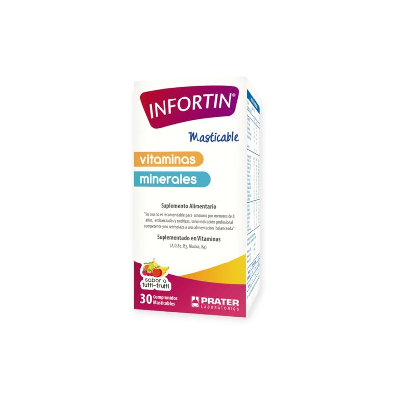 INFOR - INFORTIN MASTICABLE 30 COMPRIMIDOS - INFOR