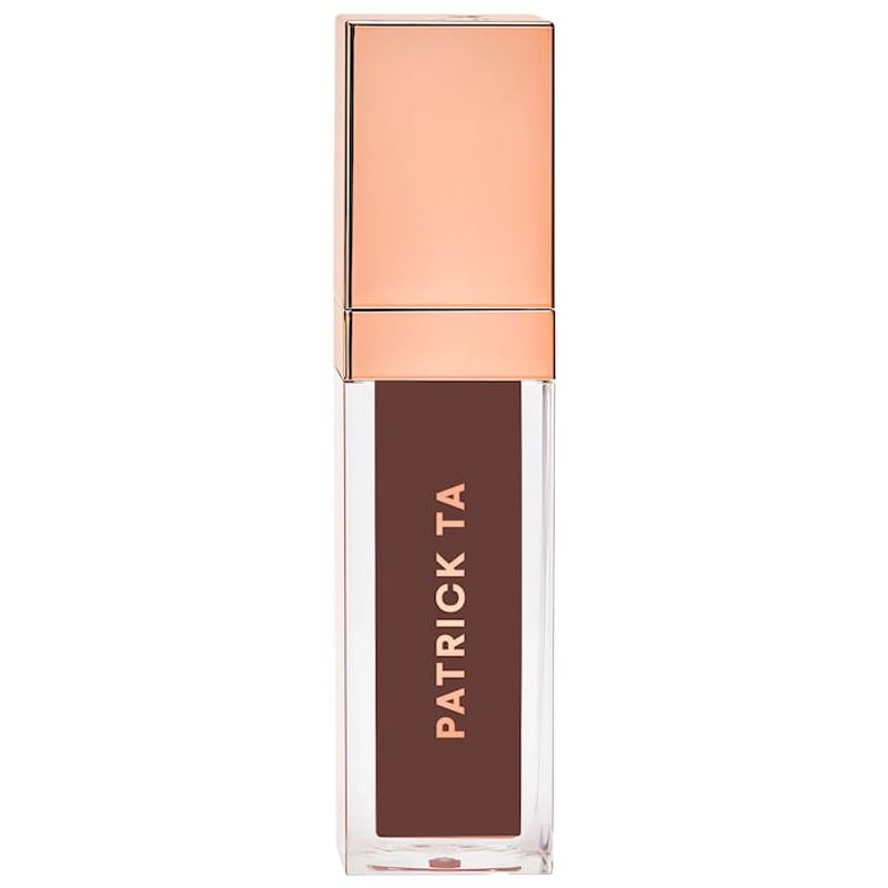 PATRICK TA - Brillo de labios voluminizador PATRICK TA chocolate 9 ml